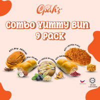 Set Roti Yummy Bun Mix 3 Perisa 3 Floss 3 Kacang 3 Kelapa ( 9 set )